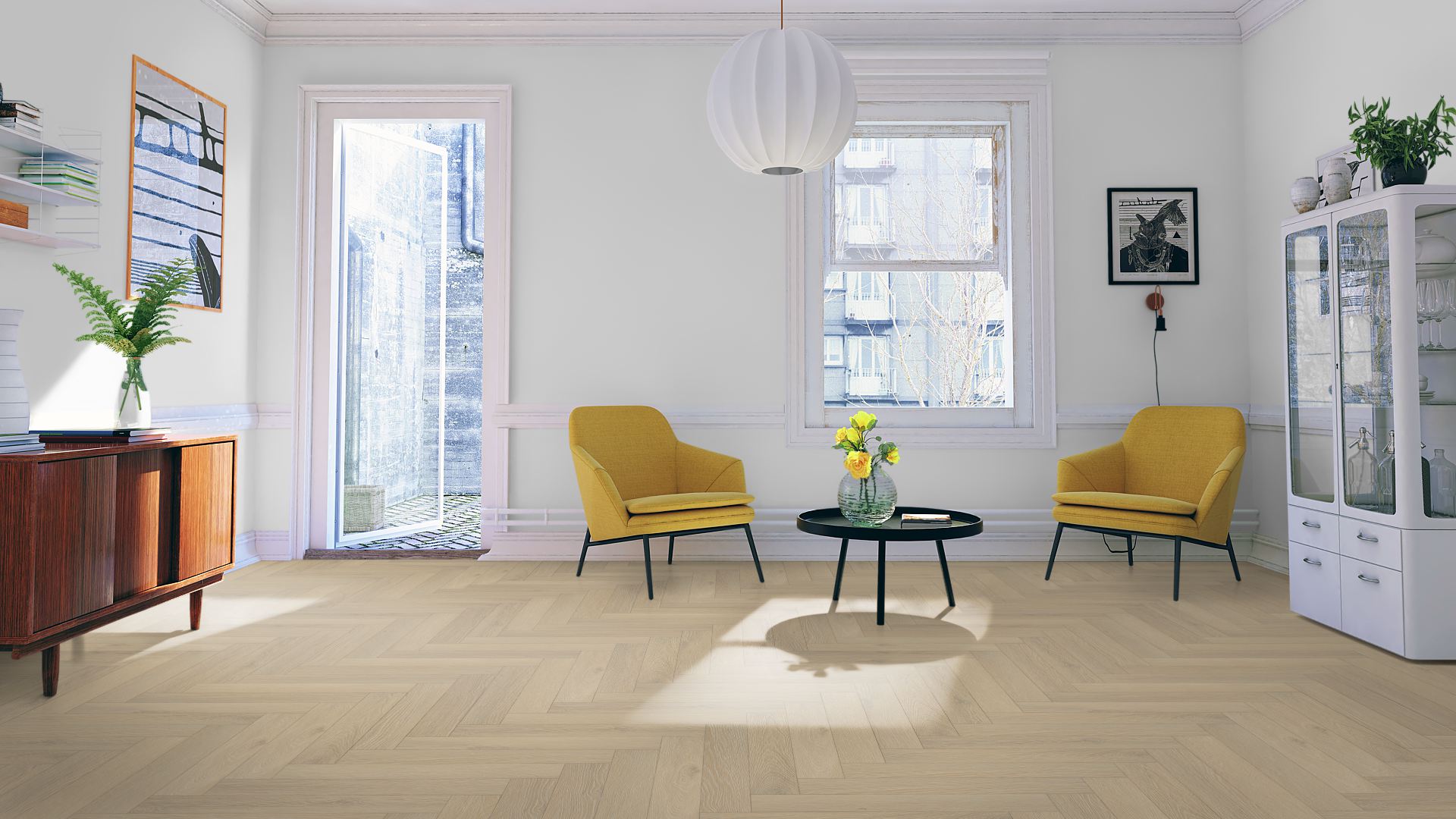 Lignum Fusion Premium Denver Oak Herringbone - Image 4