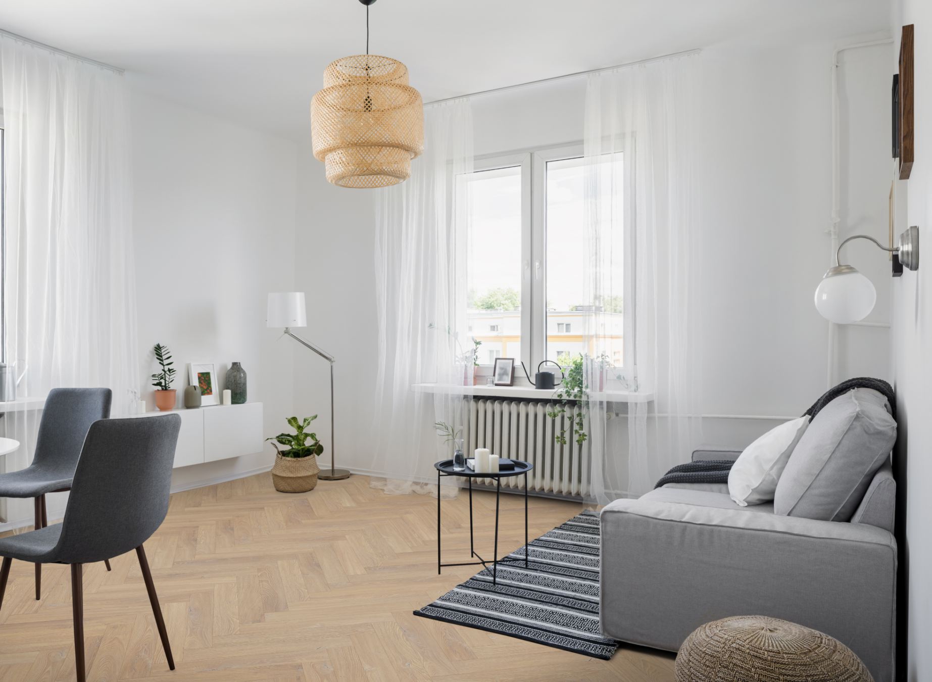 Lignum Fusion Premium Desert Oak Herringbone - Image 3