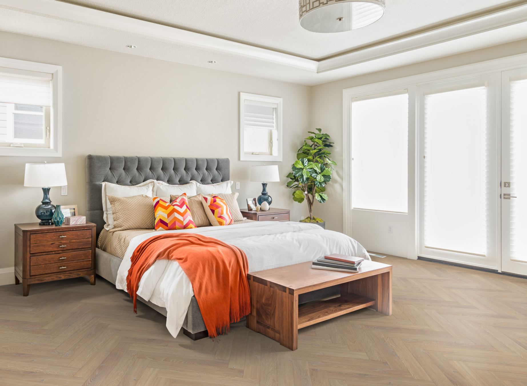 Lignum Fusion Premium Desert Oak Herringbone - Image 4