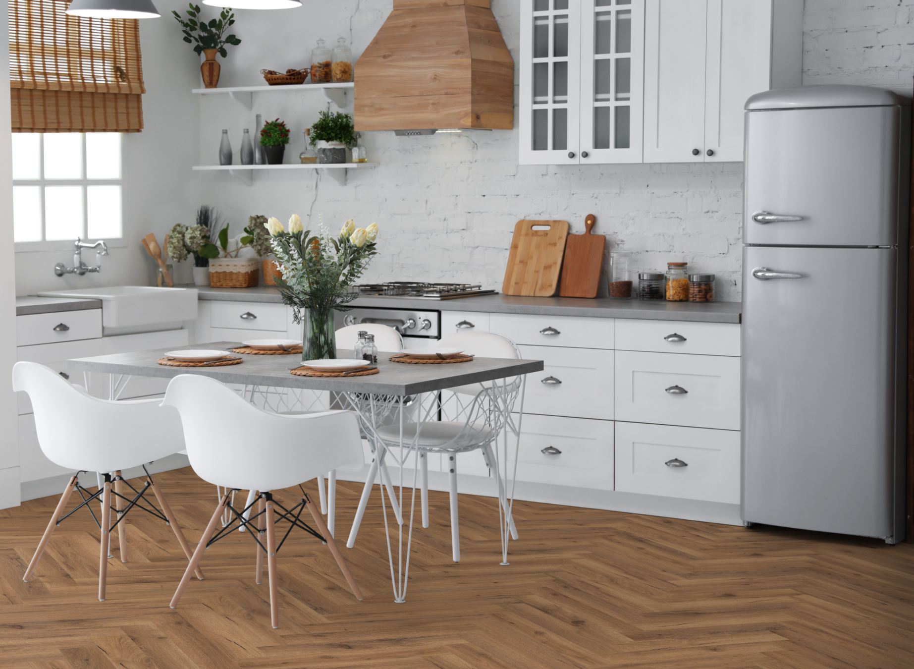 Lignum Fusion Premium Robust Fumed Oak Herringbone - Image 3