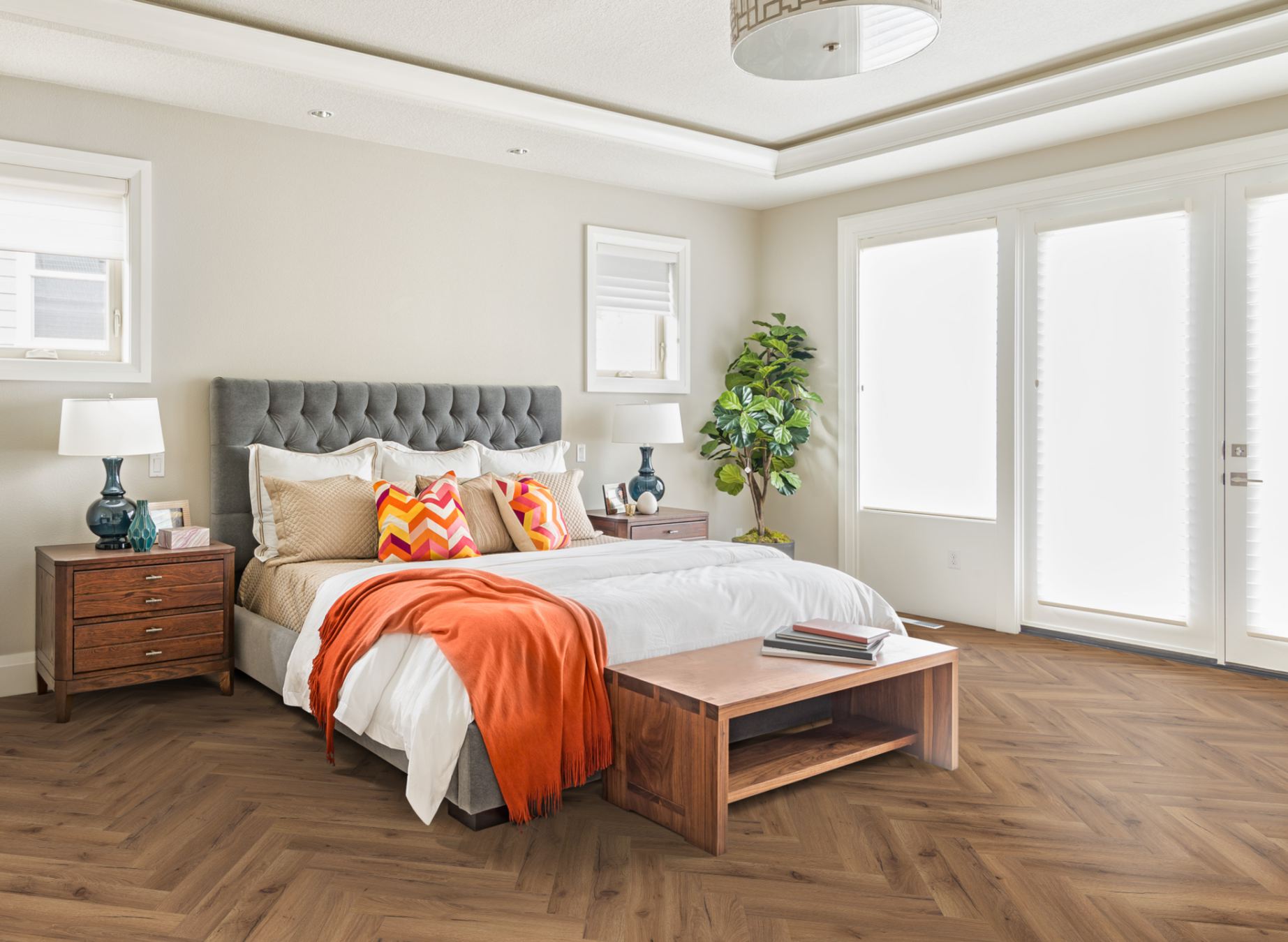 Lignum Fusion Premium Robust Fumed Oak Herringbone - Image 5