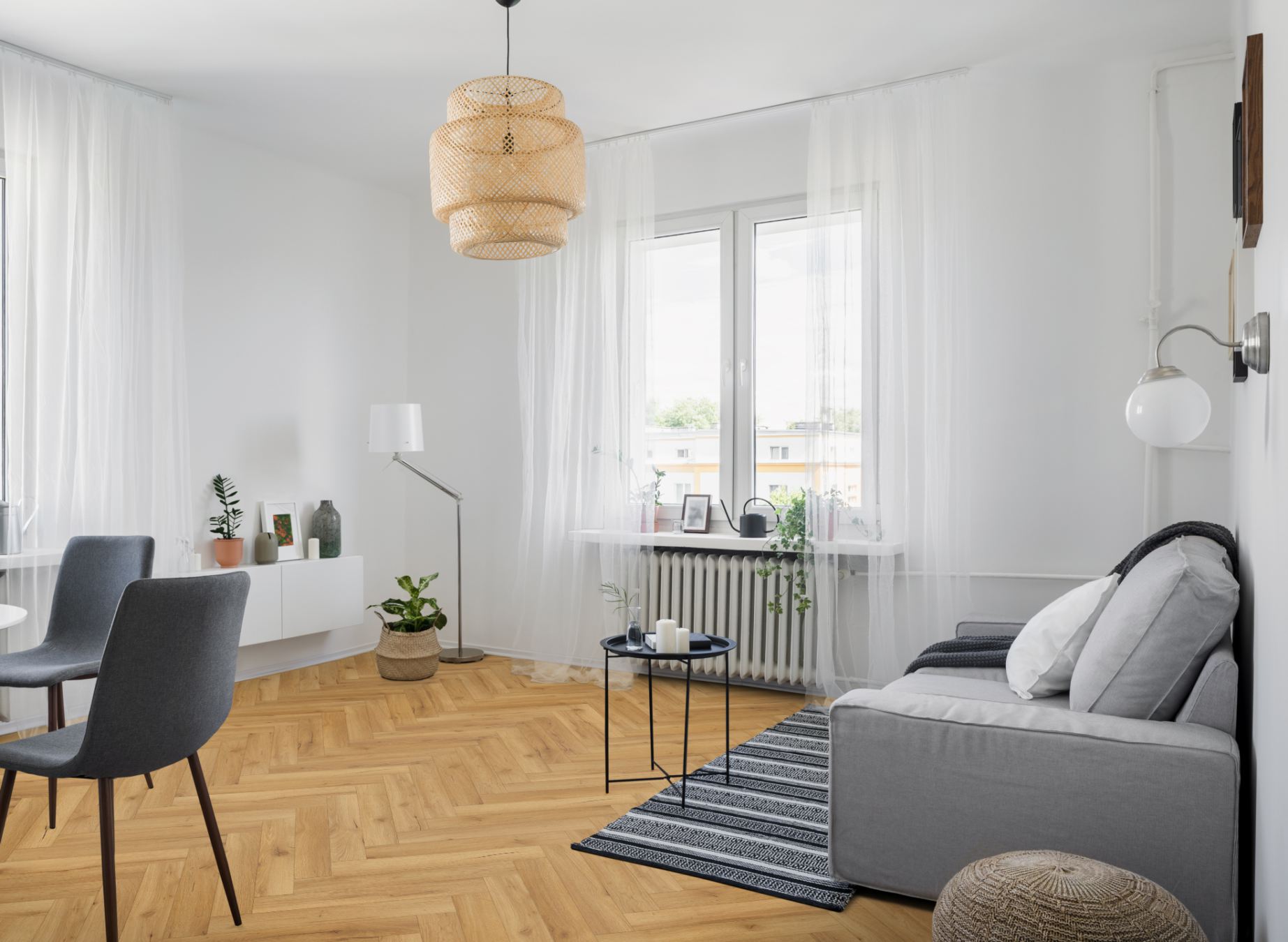 Lignum Fusion Premium Robust Natural Oak Herringbone - Image 4