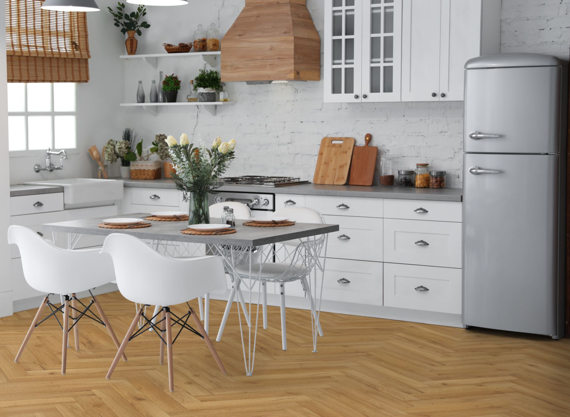 Lignum Fusion Premium Robust Natural Oak Herringbone - Image 5